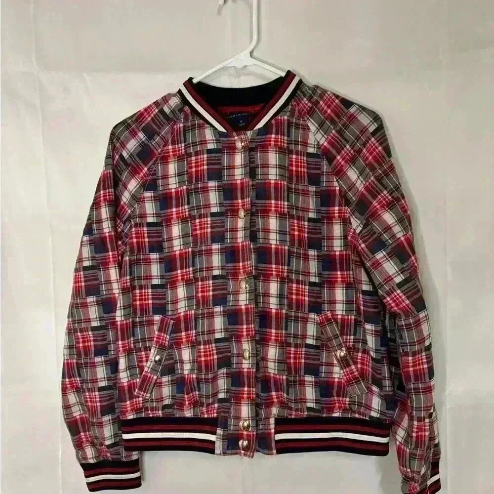 Womens size medium Tommy Hilfiger jacket, #H333